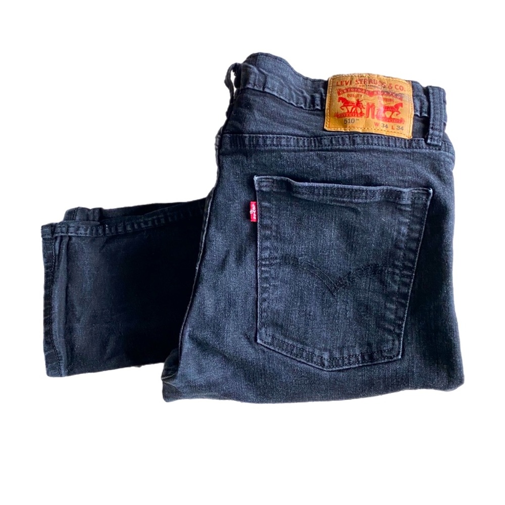 Levi’s 510 Waterless Men’s Black Skinny Jeans